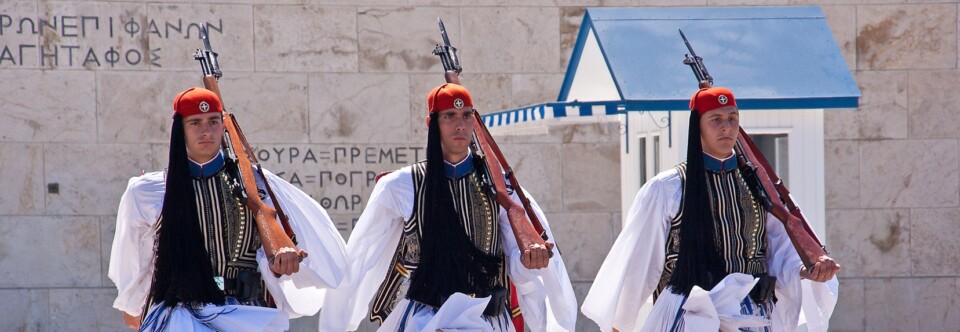 “I was read­ing and writ­ing Greek in lesson one.”